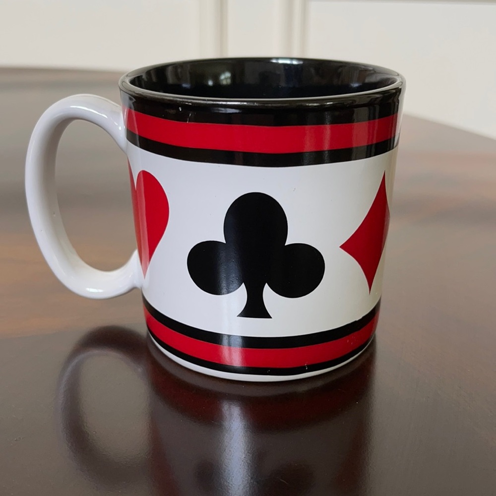 4/$20 NEW Card Suits Mug